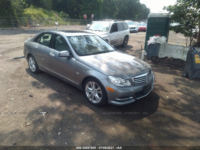 MERCEDES-BENZ C-CLASS 2012 wddgf4hbxca718394