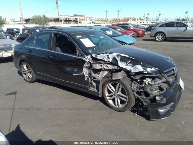 MERCEDES-BENZ C-CLASS 2012 wddgf4hbxca725491