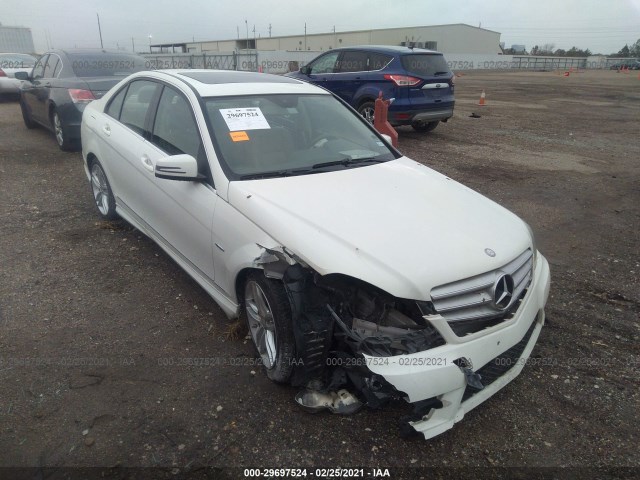 MERCEDES-BENZ C-CLASS 2012 wddgf4hbxcr195136