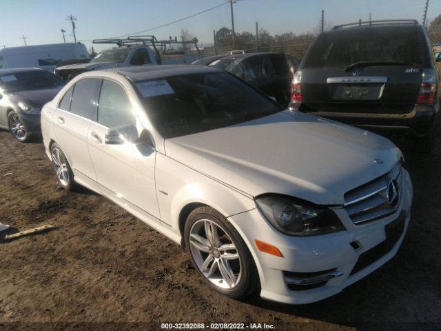 MERCEDES-BENZ C-CLASS 2012 wddgf4hbxcr198411