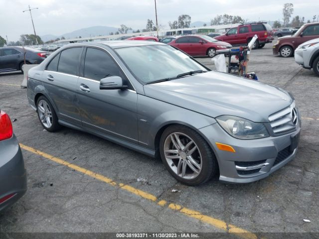 MERCEDES-BENZ C 250 2012 wddgf4hbxcr202912