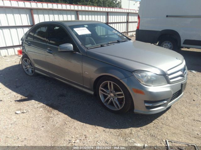 MERCEDES-BENZ C-CLASS 2012 wddgf4hbxcr203588