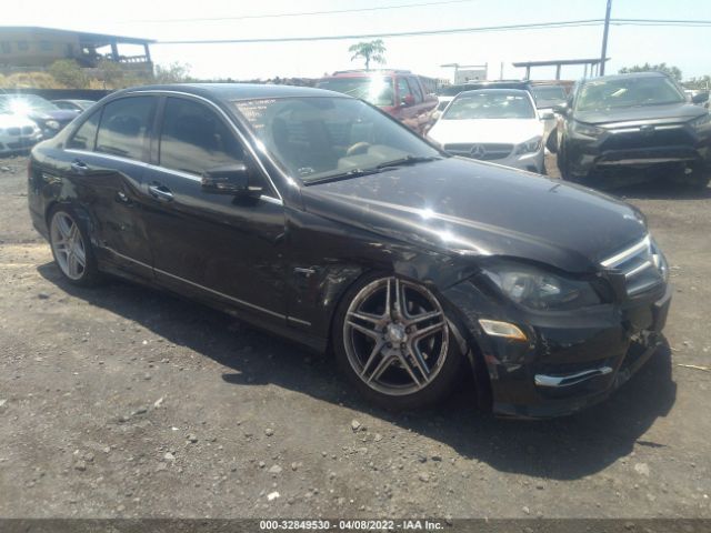 MERCEDES-BENZ C-CLASS 2012 wddgf4hbxcr204319