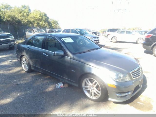 MERCEDES-BENZ C-CLASS 2012 wddgf4hbxcr214428