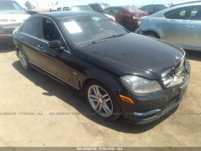 MERCEDES-BENZ C-CLASS 2012 wddgf4hbxcr215790