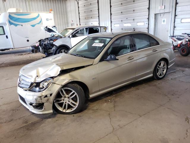 MERCEDES-BENZ C 250 2012 wddgf4hbxcr217555