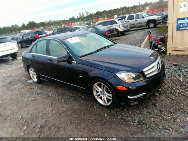 MERCEDES-BENZ C-CLASS 2012 wddgf4hbxcr218088