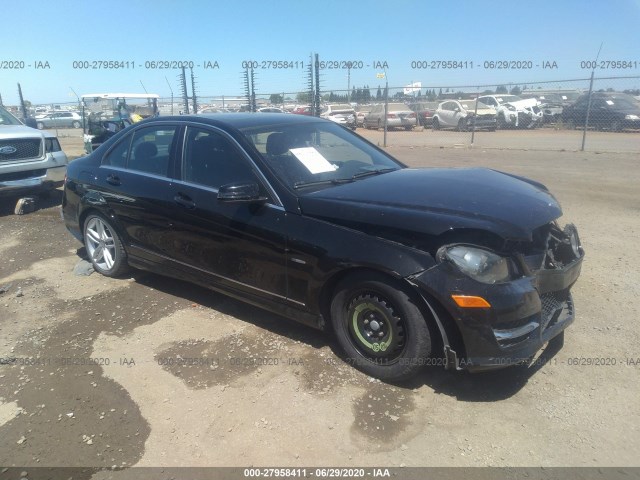 MERCEDES-BENZ C-CLASS 2012 wddgf4hbxcr218124