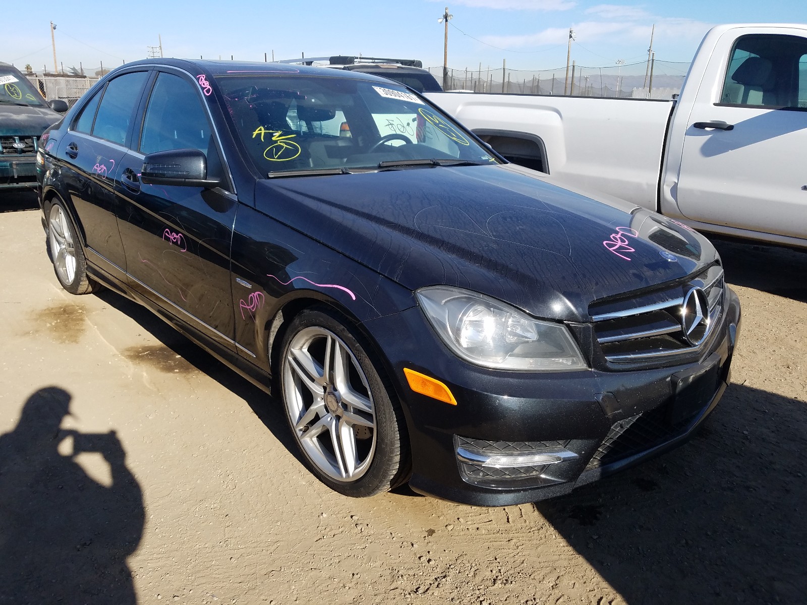 MERCEDES-BENZ C 250 2012 wddgf4hbxcr220570