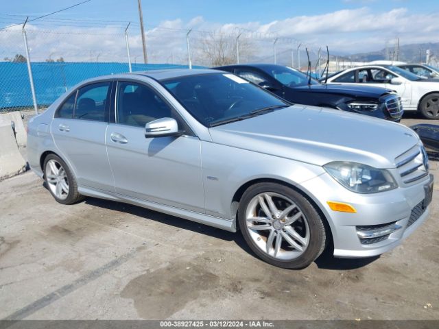 MERCEDES-BENZ C 250 2012 wddgf4hbxcr222206