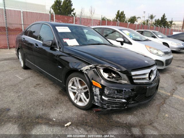 MERCEDES-BENZ C-CLASS 2012 wddgf4hbxcr222948