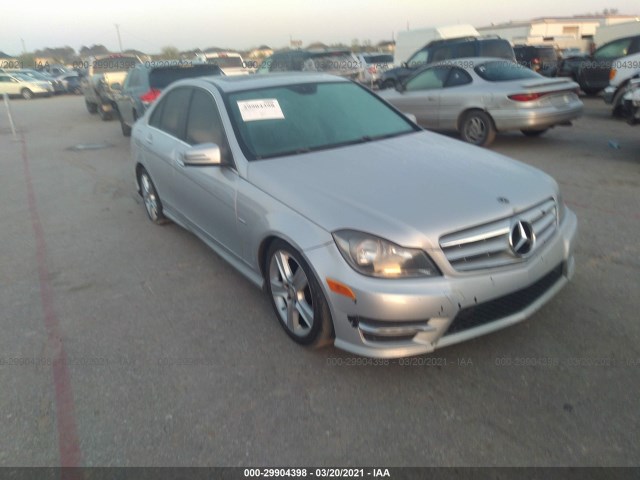 MERCEDES-BENZ C-CLASS 2012 wddgf4hbxcr226983