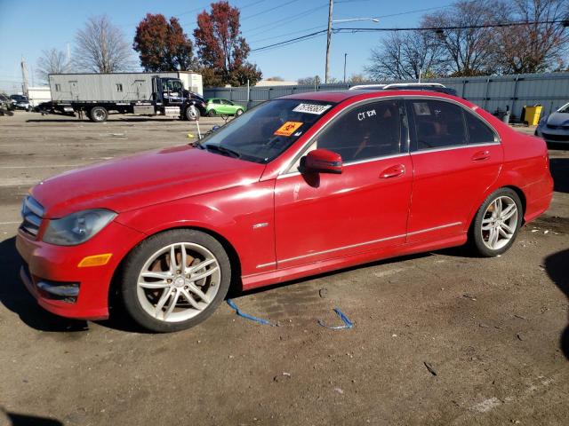 MERCEDES-BENZ C-CLASS 2012 wddgf4hbxcr233447