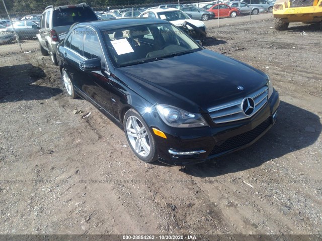 MERCEDES-BENZ C-CLASS 2012 wddgf4hbxcr234002