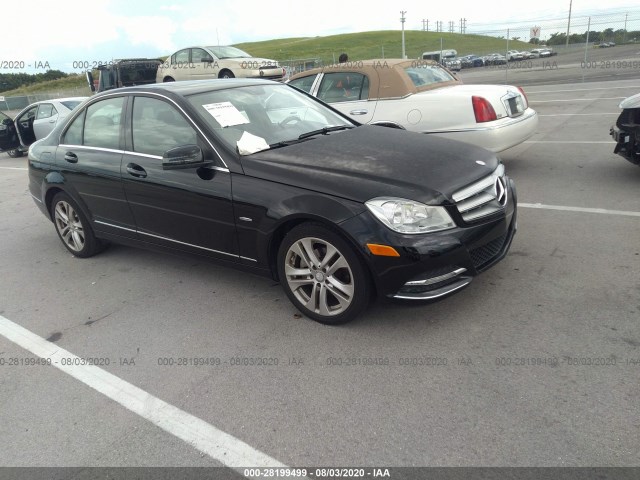 MERCEDES-BENZ C-CLASS 2012 wddgf4hbxcr235182