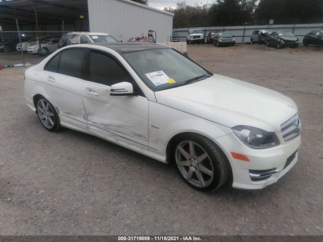 MERCEDES-BENZ C-CLASS 2012 wddgf4hbxcr239992