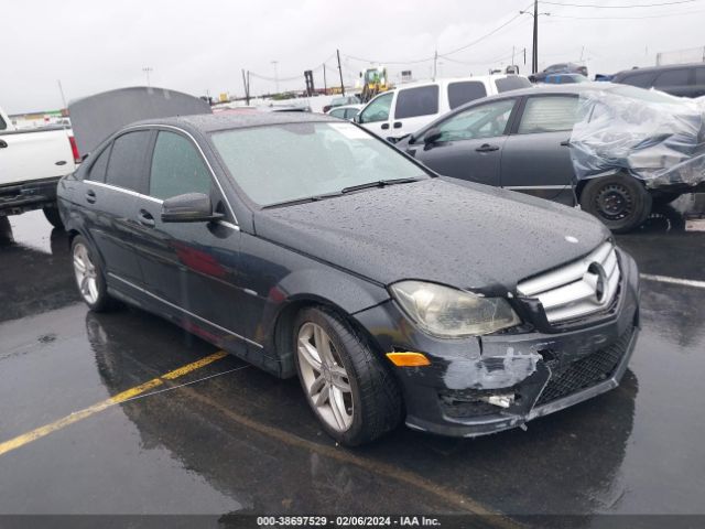 MERCEDES-BENZ C 250 2012 wddgf4hbxcr240382