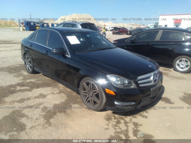 MERCEDES-BENZ C-CLASS 2013 wddgf4hbxda800059