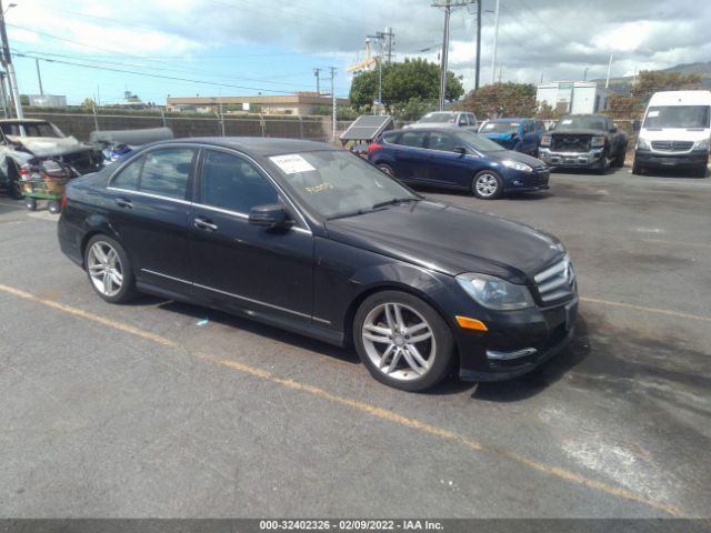 MERCEDES-BENZ C-CLASS 2013 wddgf4hbxda801597