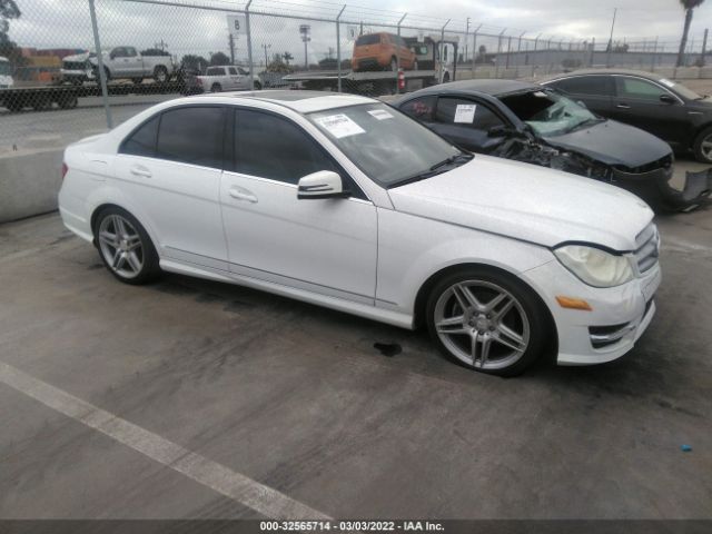 MERCEDES-BENZ C-CLASS 2013 wddgf4hbxda802524