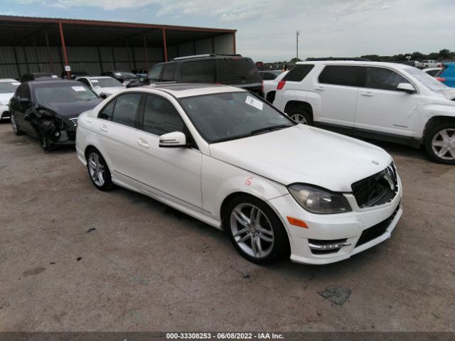 MERCEDES-BENZ C-CLASS 2013 wddgf4hbxda808677