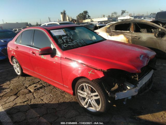 MERCEDES-BENZ C-CLASS 2013 wddgf4hbxda835782