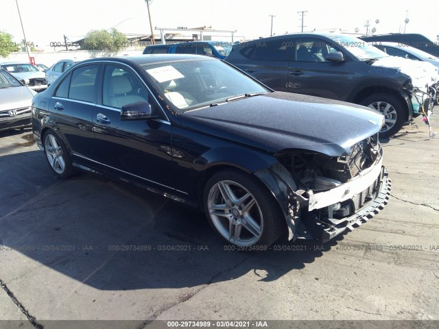 MERCEDES-BENZ C-CLASS 2013 wddgf4hbxda868782