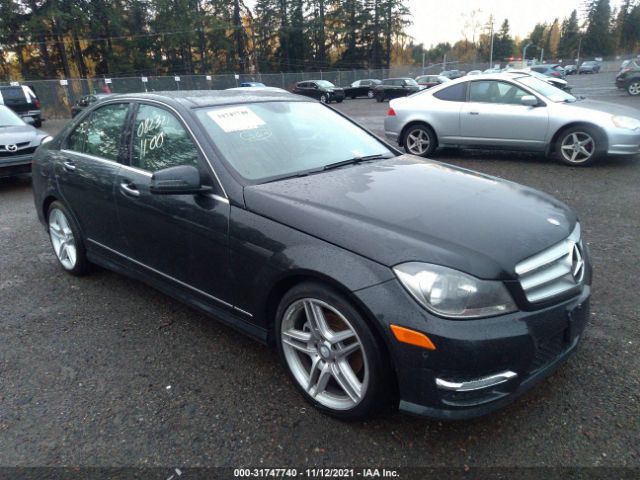 MERCEDES-BENZ C-CLASS 2013 wddgf4hbxda869639