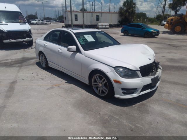 MERCEDES-BENZ C-CLASS 2013 wddgf4hbxdg008734