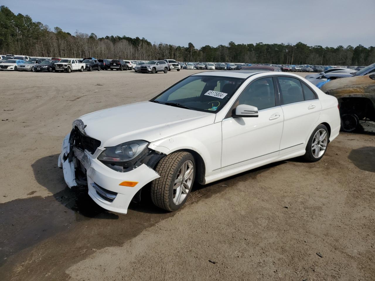 MERCEDES-BENZ C-KLASSE 2013 wddgf4hbxdg086575