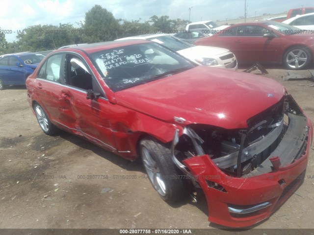 MERCEDES-BENZ C-CLASS 2013 wddgf4hbxdr244868