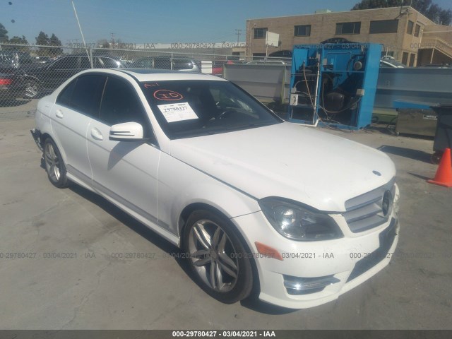 MERCEDES-BENZ C-CLASS 2013 wddgf4hbxdr291558