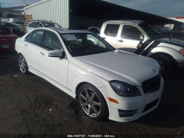 MERCEDES-BENZ C-CLASS 2014 wddgf4hbxea948651