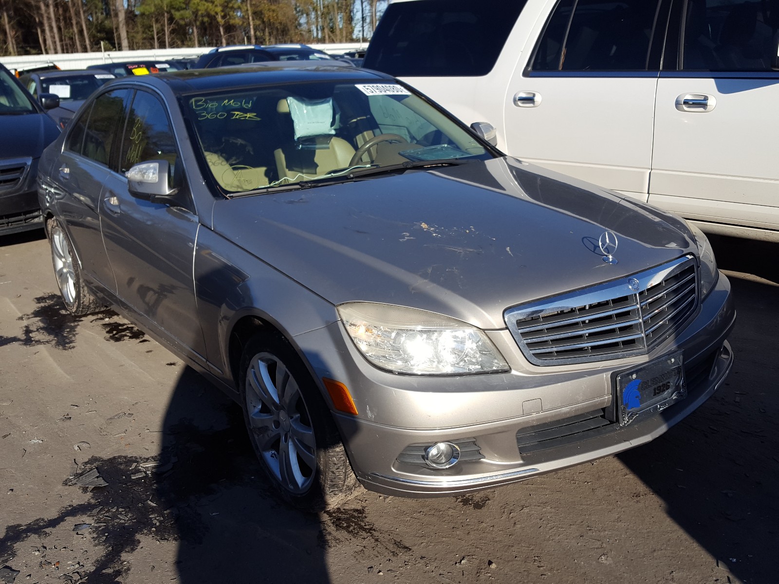 MERCEDES-BENZ C 300 2008 wddgf54x08f031779