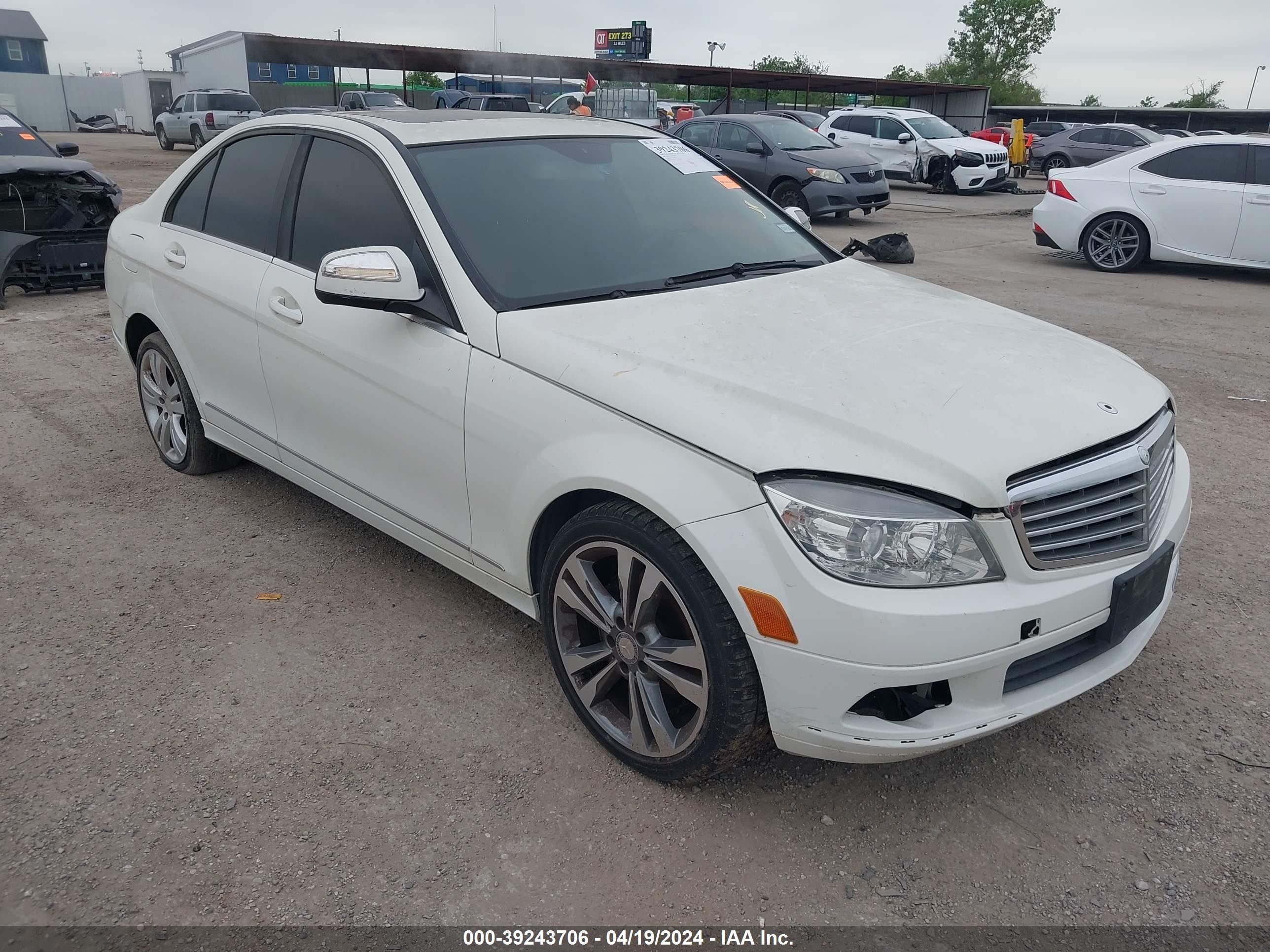 MERCEDES-BENZ C-KLASSE 2008 wddgf54x18f064631