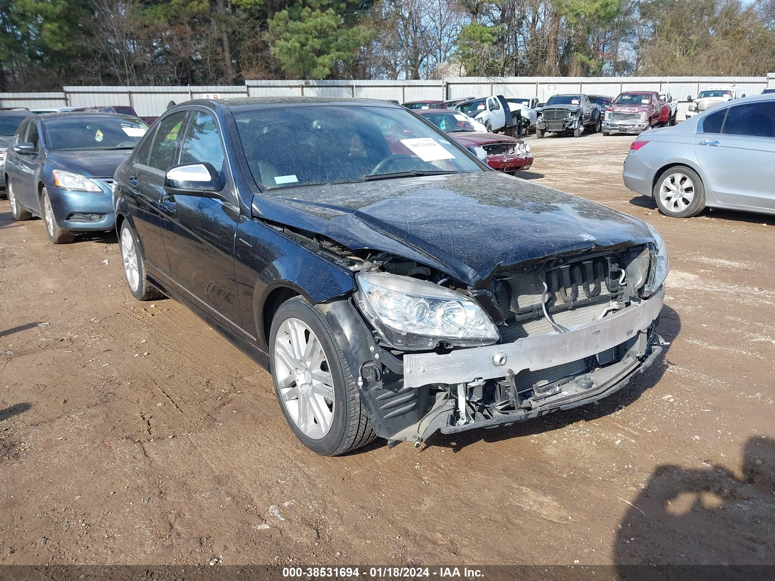 MERCEDES-BENZ C-KLASSE 2008 wddgf54x18f075645