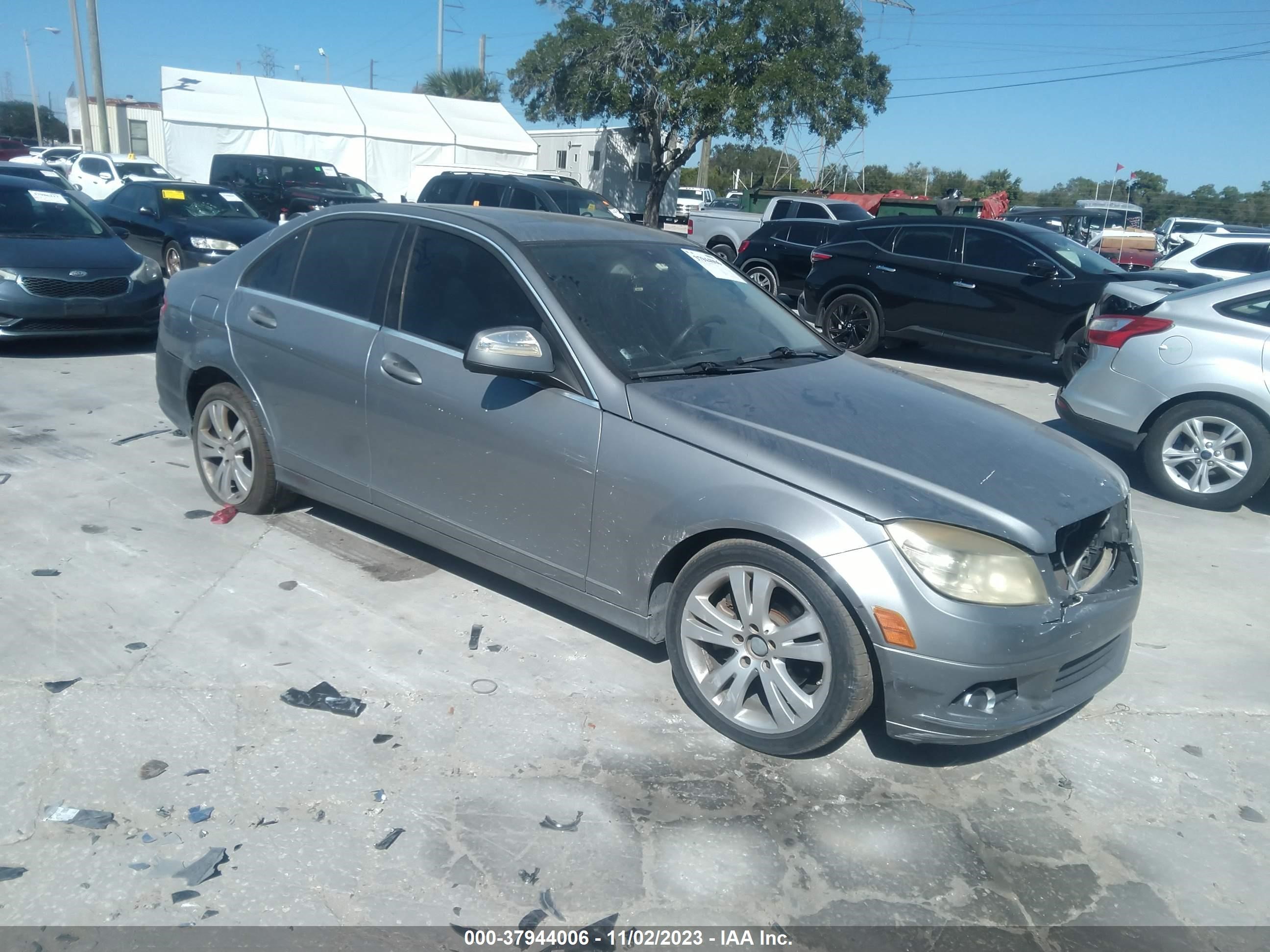 MERCEDES-BENZ C-KLASSE 2008 wddgf54x18r020272