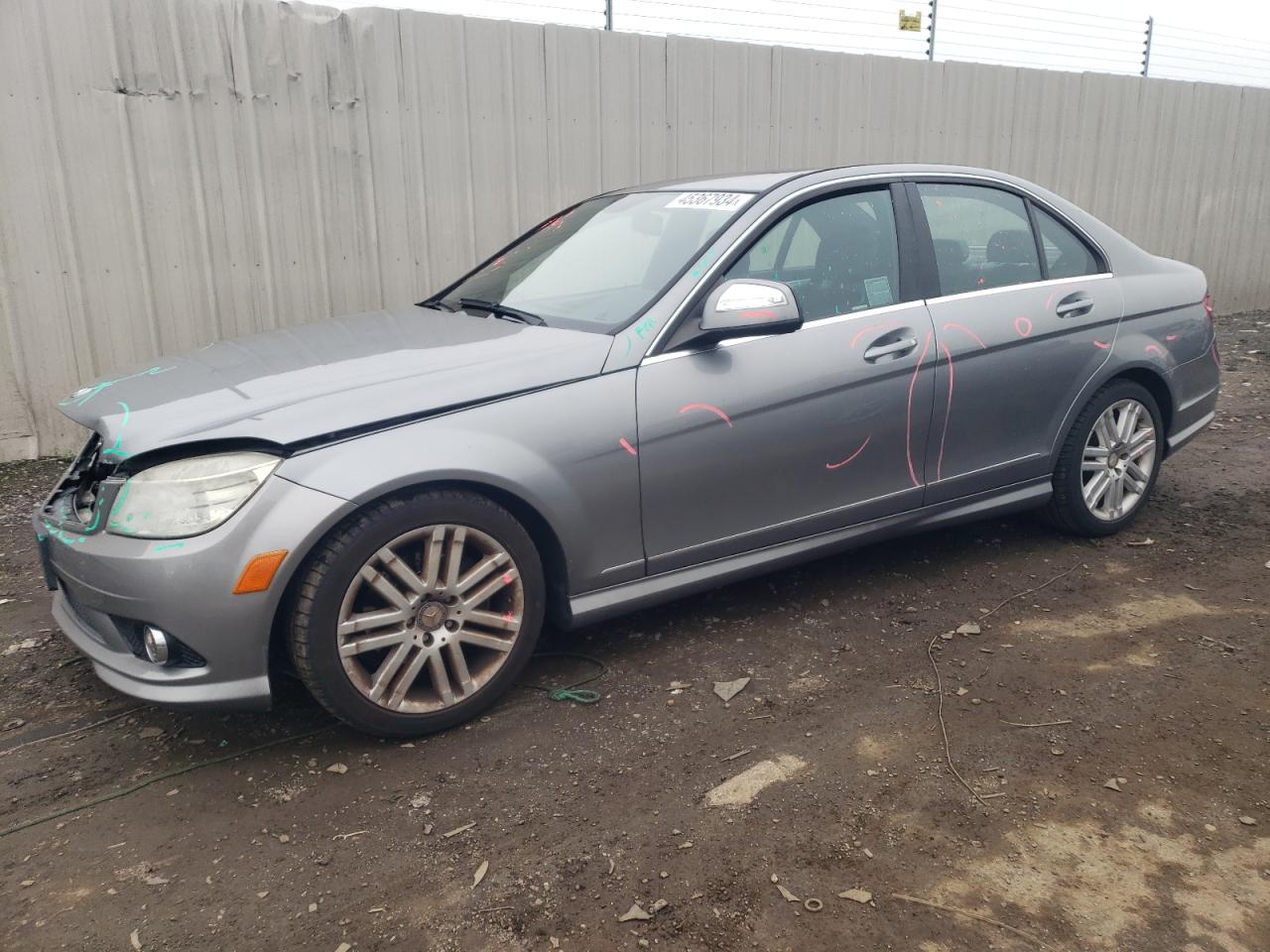 MERCEDES-BENZ C-KLASSE 2009 wddgf54x19r060658