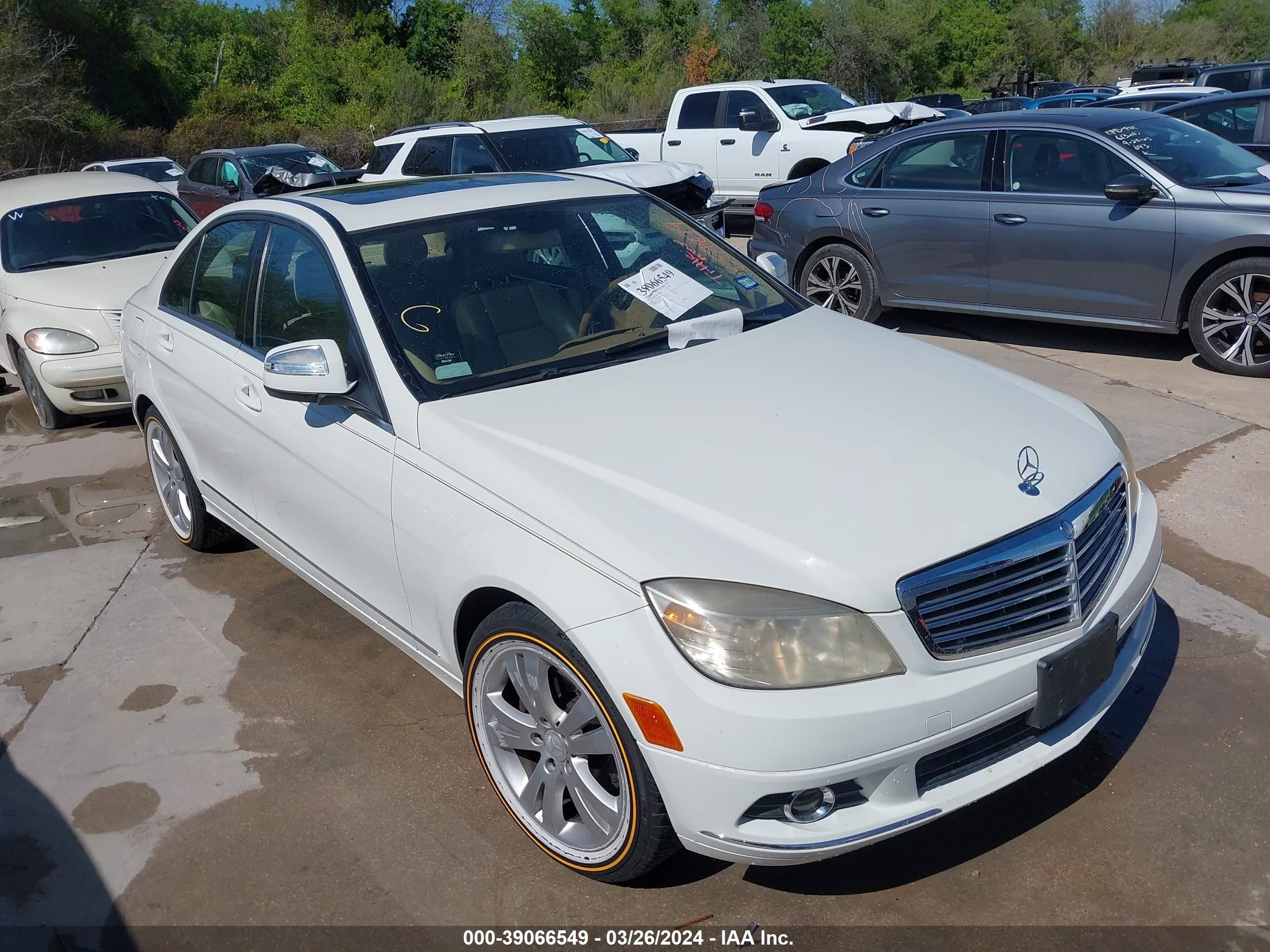 MERCEDES-BENZ C-KLASSE 2008 wddgf54x28f057879