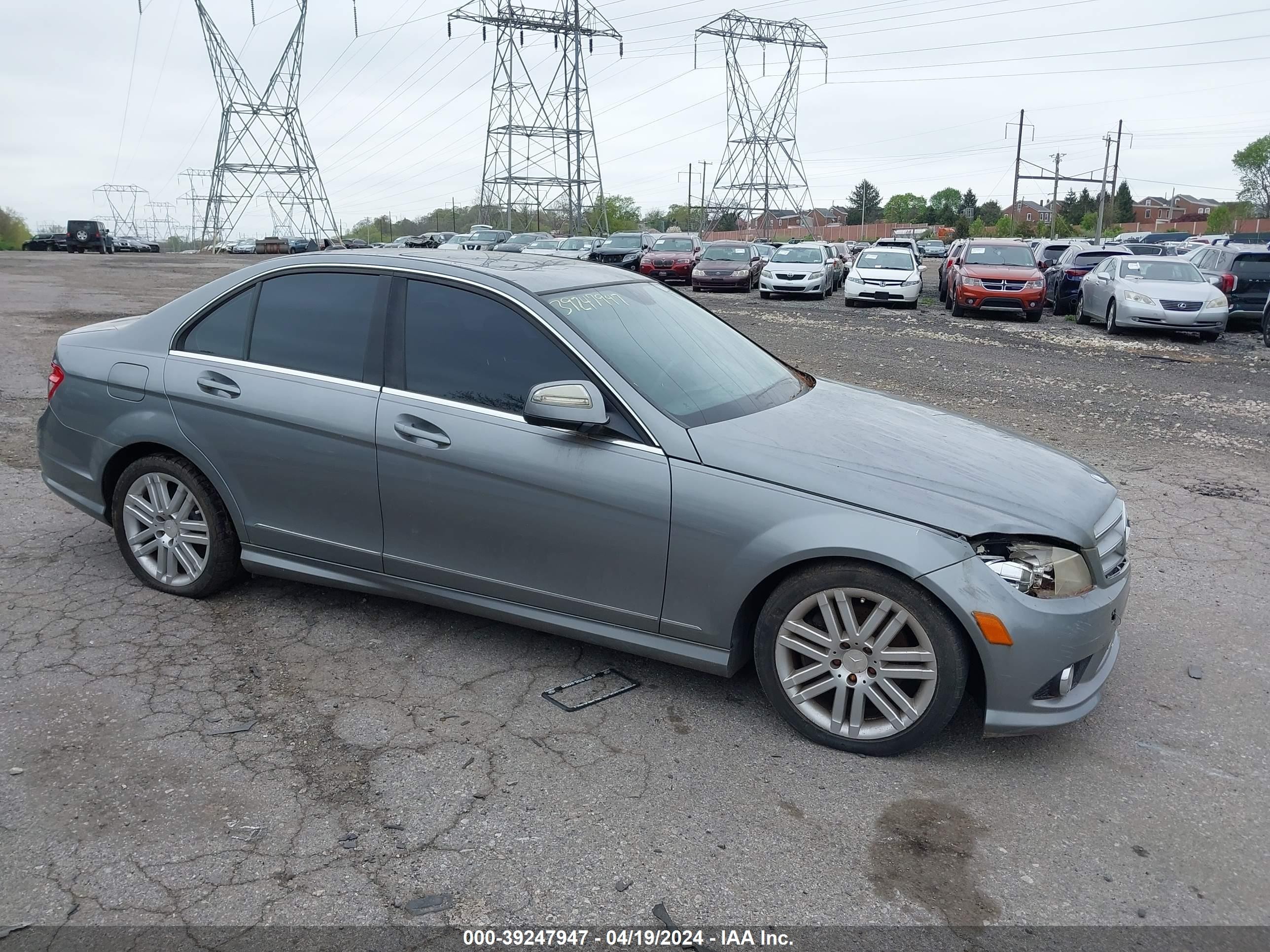 MERCEDES-BENZ C-KLASSE 2008 wddgf54x38r023013