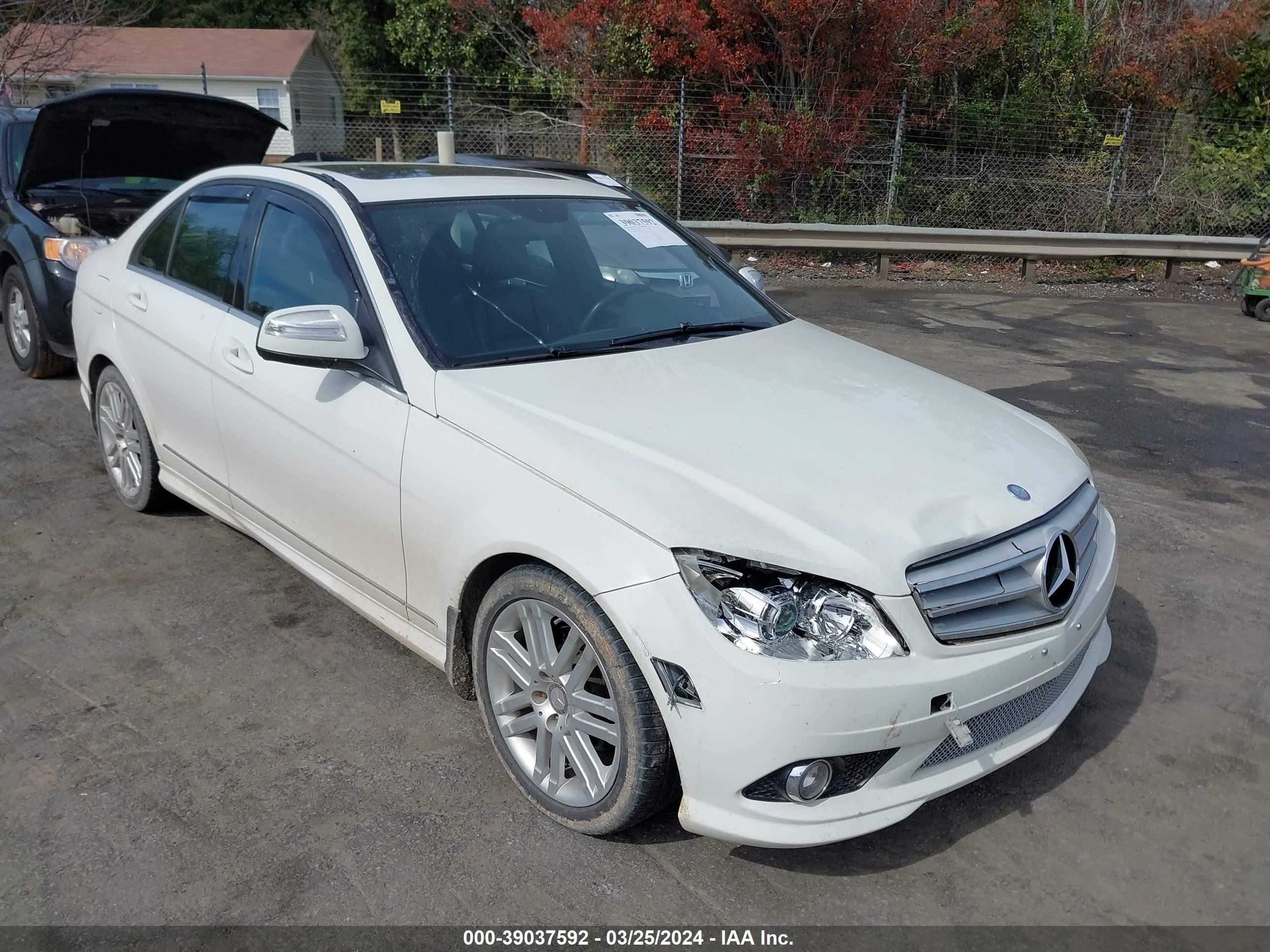 MERCEDES-BENZ C-KLASSE 2009 wddgf54x39r051847