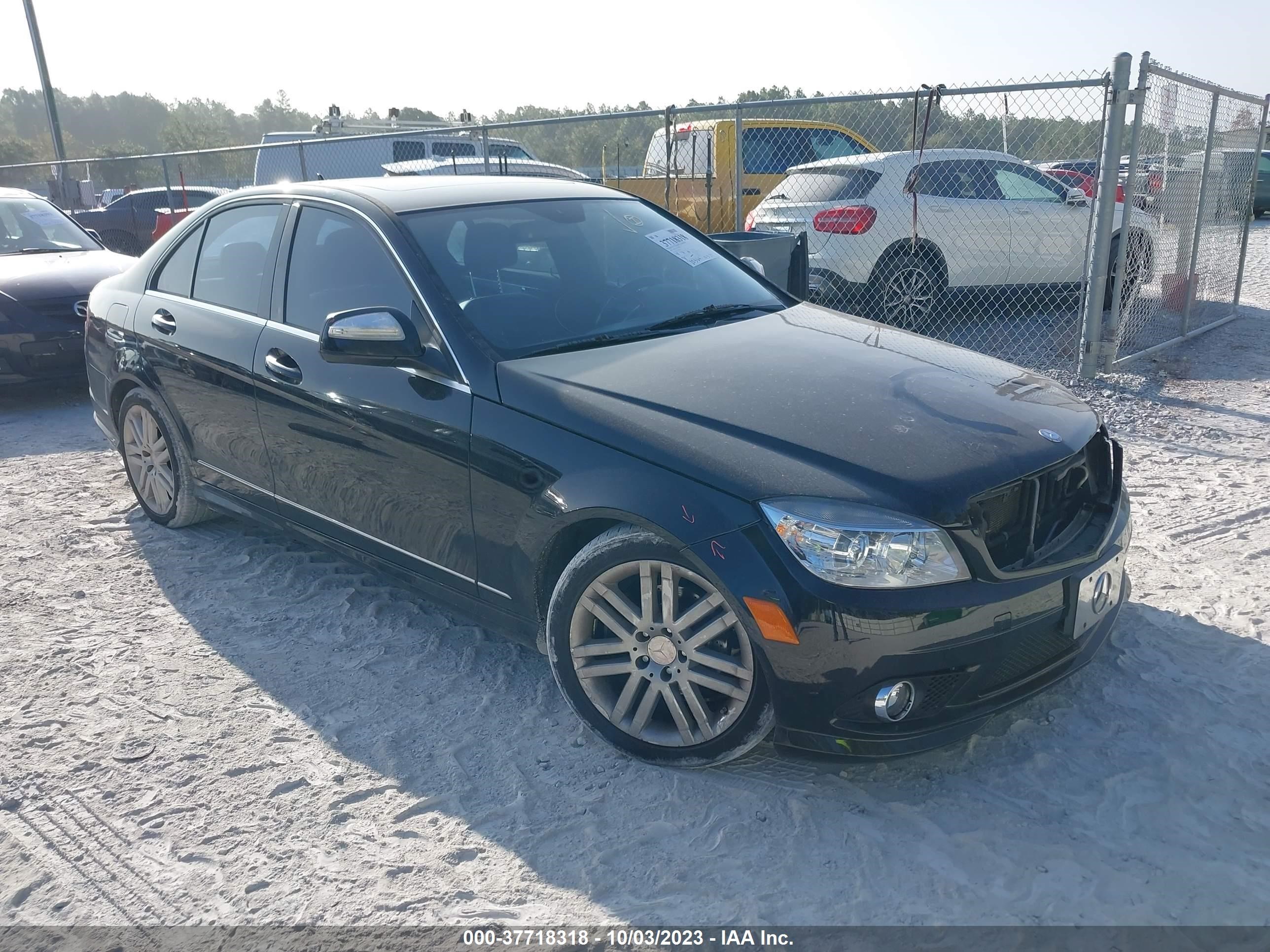 MERCEDES-BENZ C-KLASSE 2009 wddgf54x39r052724