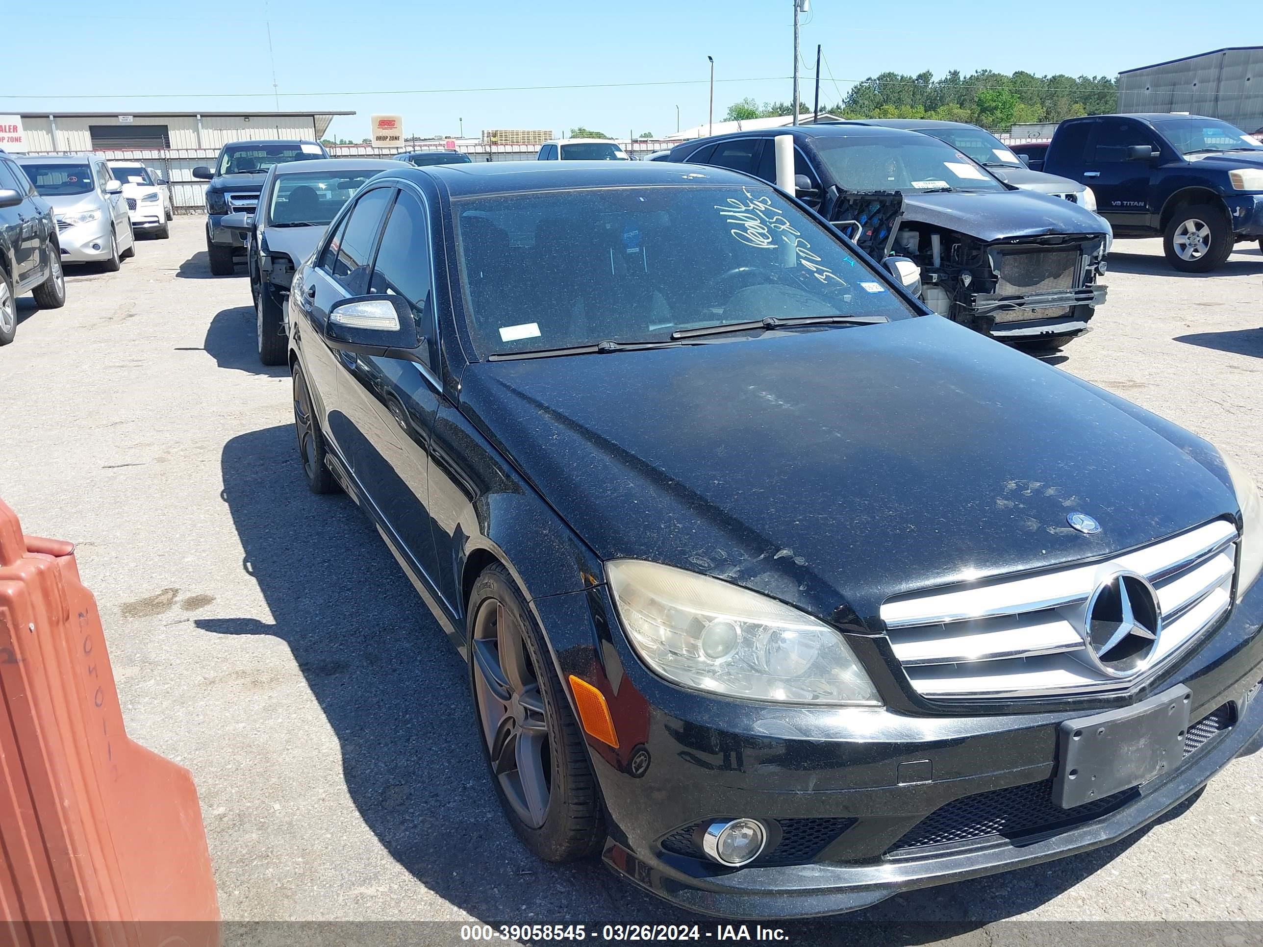 MERCEDES-BENZ C-KLASSE 2009 wddgf54x49r042445