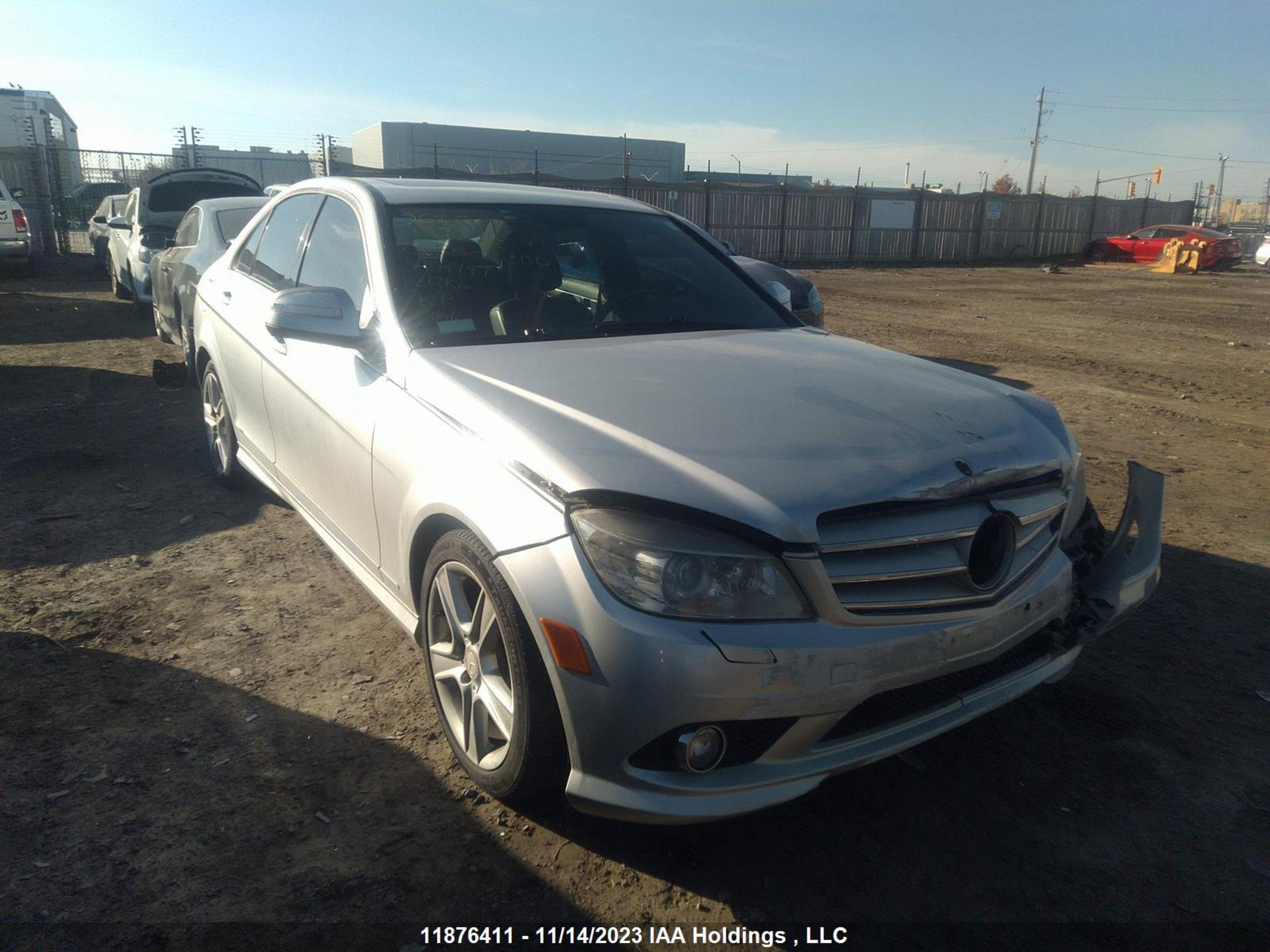 MERCEDES-BENZ C-KLASSE 2008 wddgf54x58f104497