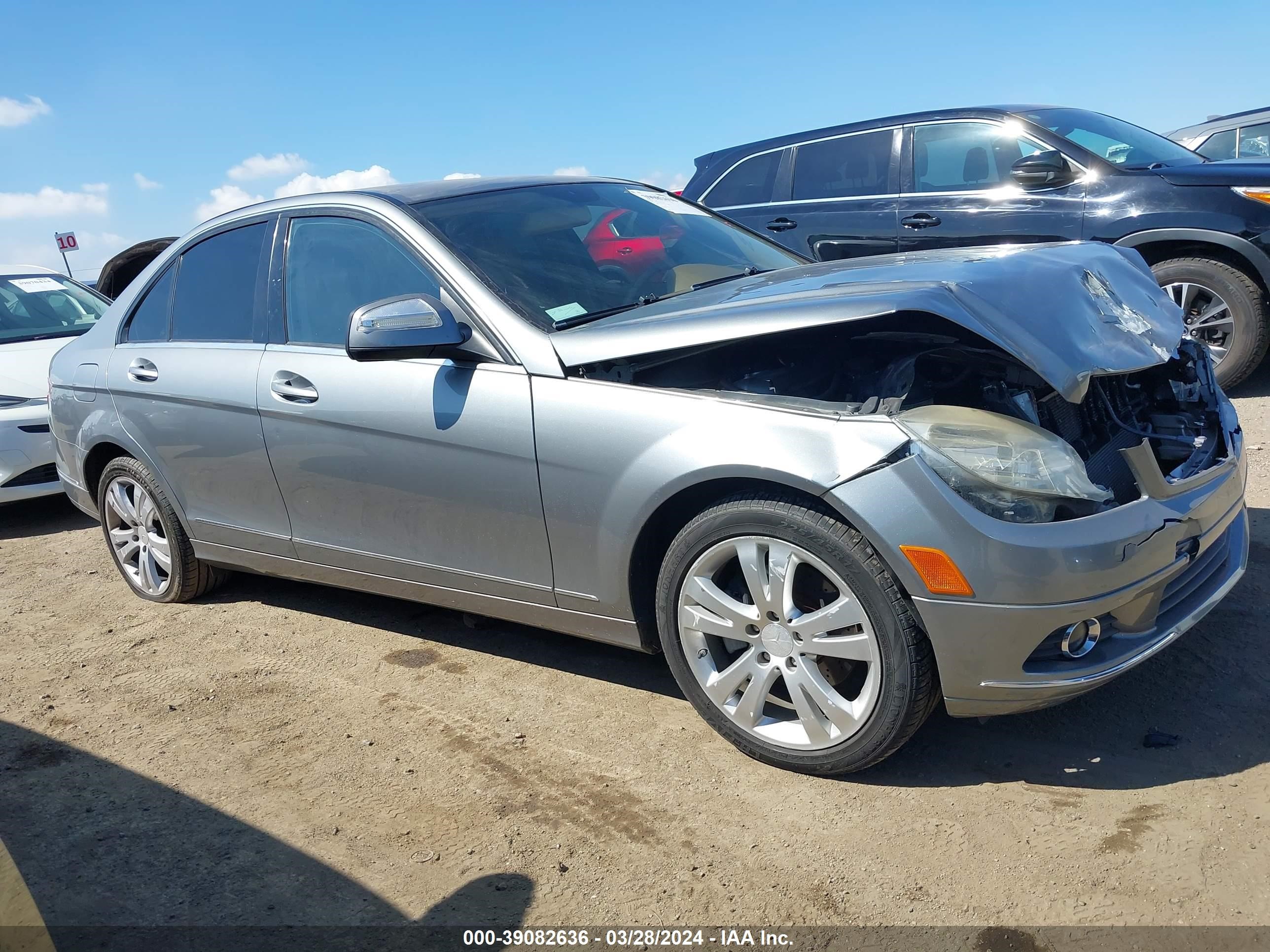 MERCEDES-BENZ C-KLASSE 2008 wddgf54x58f117895