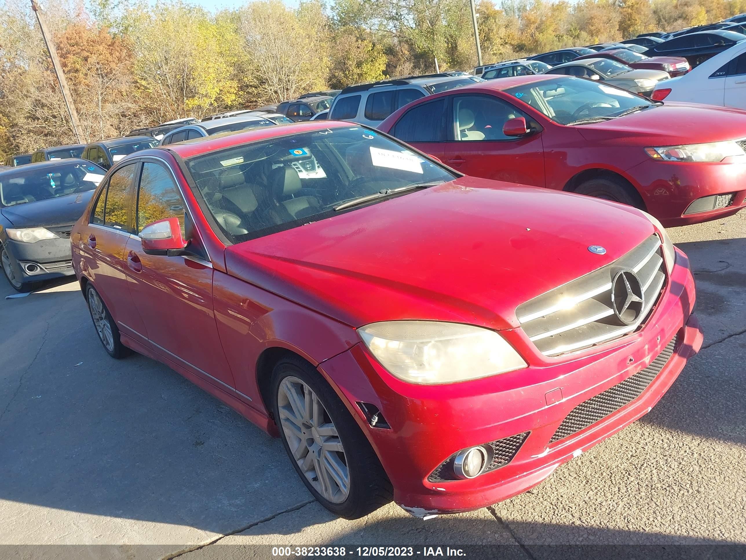 MERCEDES-BENZ C-KLASSE 2008 wddgf54x68f088942