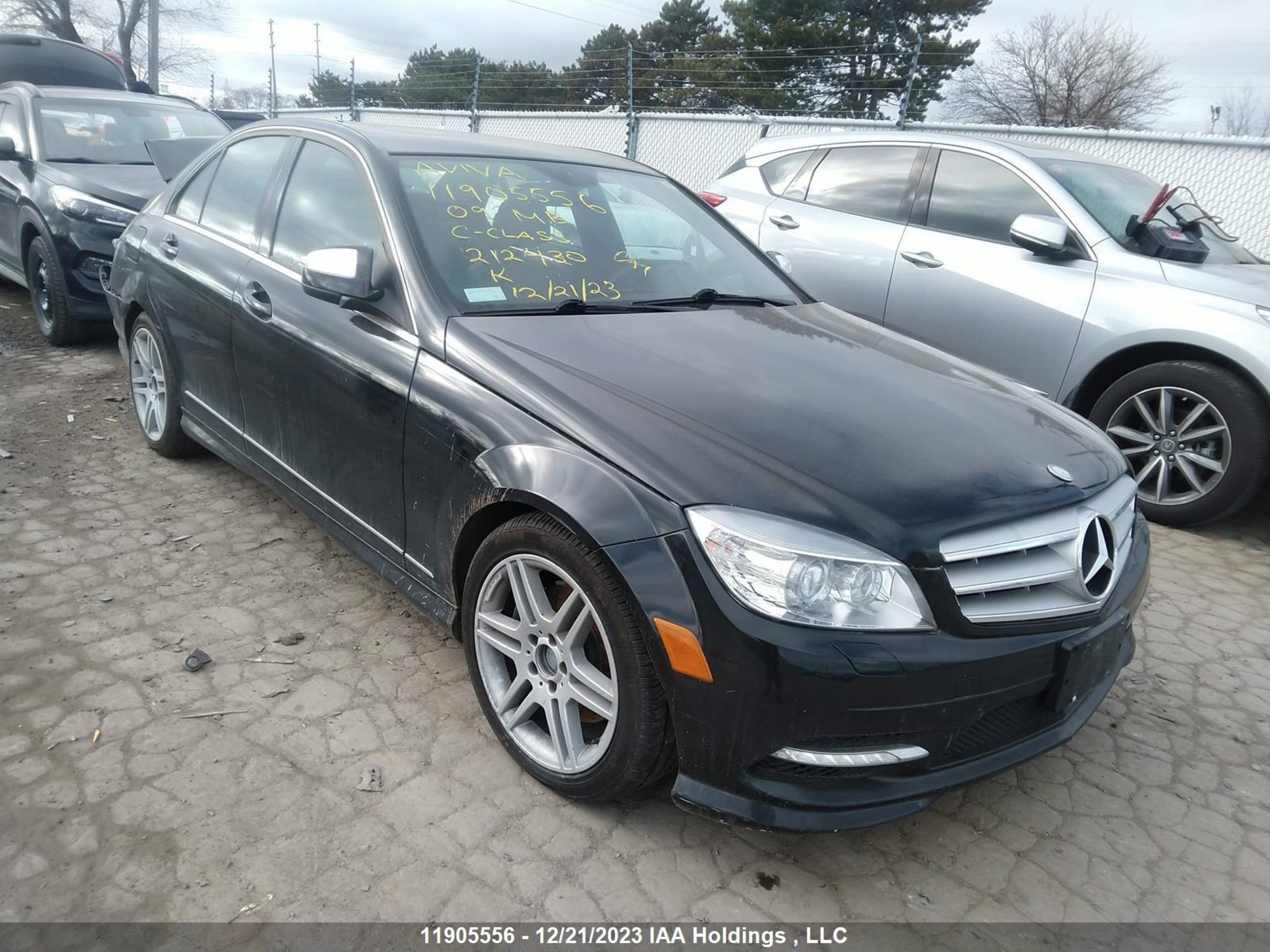 MERCEDES-BENZ C-KLASSE 2009 wddgf54x79f212430