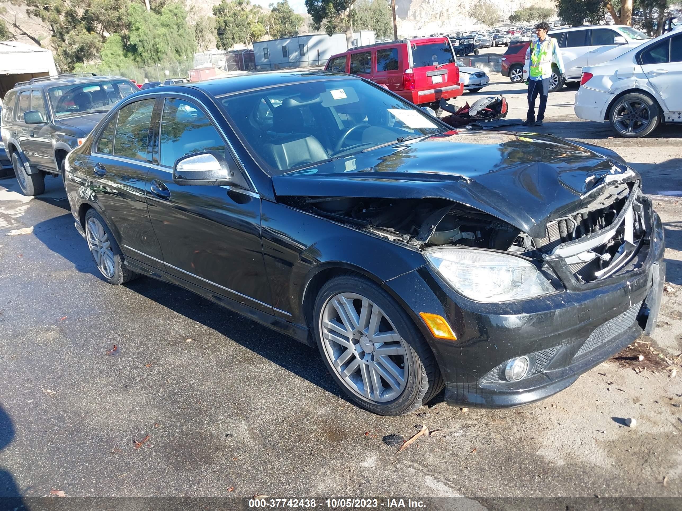 MERCEDES-BENZ C-KLASSE 2009 wddgf54xx9r069004