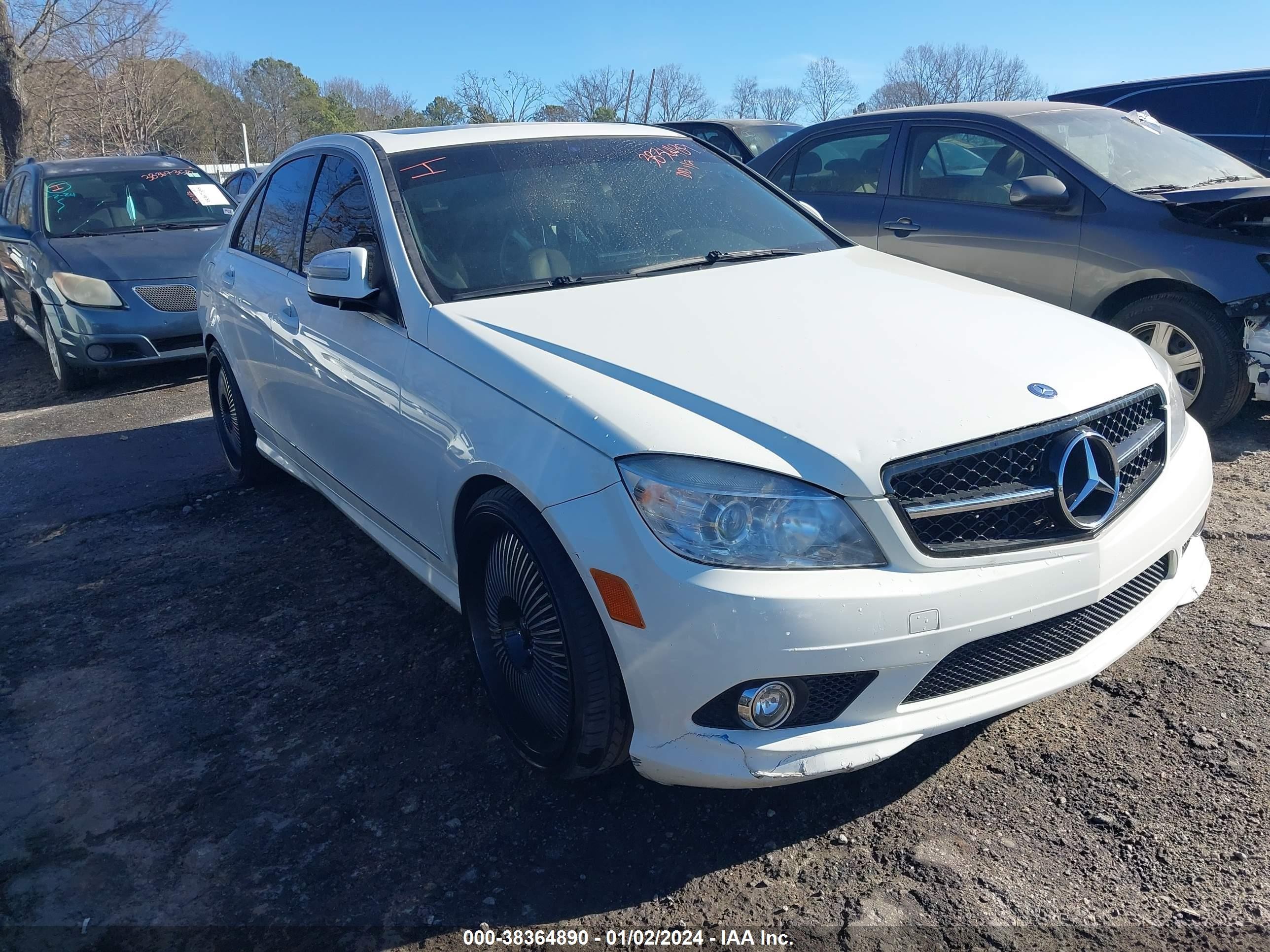 MERCEDES-BENZ C-KLASSE 2009 wddgf56x19r043369