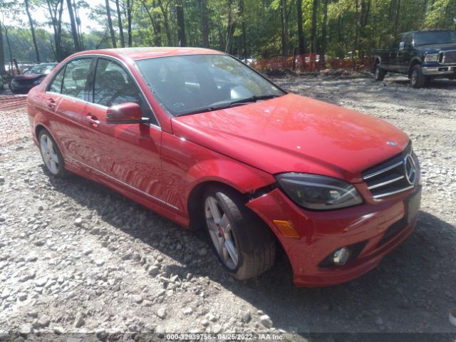 MERCEDES-BENZ C-CLASS 2010 wddgf5eb0ar096445